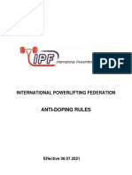 IPF Anti-Doping Rules