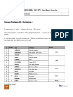 Travaux Pratiques 05 - Workgroup 2