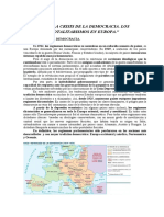 Unidad 10. Crisis Democracias. Totalitarismos