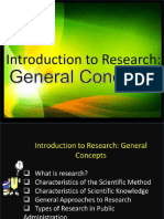 Introduction To Research