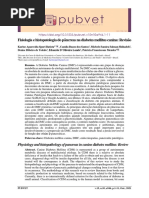 Fisiologia e Histopatologia Do Pâncreas Na Diabetes Mellitus Canina: Revisão