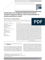 Modelo Matematico Insulina