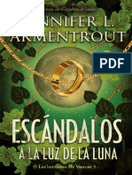 Escandalos A La Luz de La Luna - Jennifer L. Armentrout