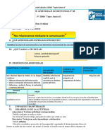 Actividad Auténtica 4° Comunicacion 28 de Marzo