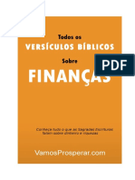 Todos Os Versiculos Biblicos Sobre Financas