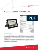 DataSheet Projecteur 200W SMD