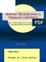 Modelo para Trabalho Cientificos Abnt - Furaster