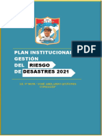 Plan de Gstion Del Riesgo de Desastres - Actualizado 21-05-21