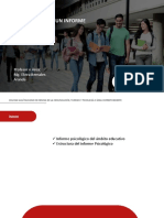 INFORME PSICOLOGICO Clase