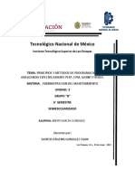 Principios y Métodos de Programación Analizando Específicamente Pert, CPM, Gannt y Redes.