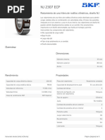 SKF NJ 2307 ECP Specification