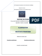 Rapport de Stage