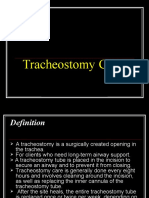 Tracheostomy Care