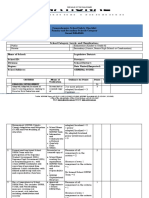 Final Checklists - Schools