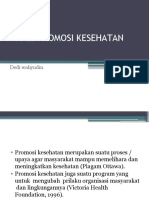 PPT MODEL PROMOSI KESEHATAN (Alih Jenjang)