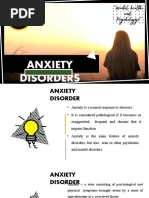 Anxiety Disorders