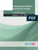 n29 O Trabalho de Parto Prematuro Uso Racional Da Tocolise