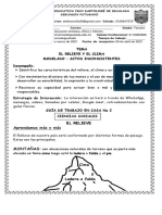 Guía No. 2 Ciencias Sociales - Ed. Artistica - Ética y Valore