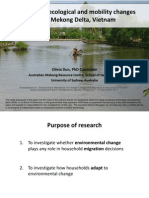 Agricultural, Ecological and Mobility Changes in The Mekong Delta, Vietnam - by Olivia Dun, University of Sydney, Australia