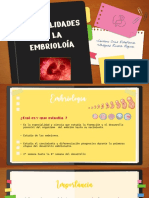 Generalidades de La Embriologia