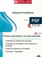 Aula 2 - Classificacao Dos Sistemas de Produçao