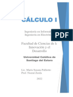 CALCULO I Unidad 1 2022