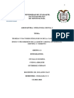 Grupo #1 4-4 Teorías y Factores Etiológicos de La Caries Dental