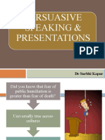 Persuasive Public Speaking & Presentations Version 1.1-1