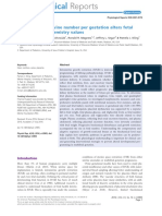 Increasing Fetal Ovine Number Per Gestation Alters Fetal Plasma Clinical Chemistry Values