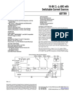 16-Bit Switchable Current Sources: - ADC With