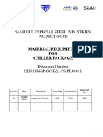 Sen SGSSP GC P&i Ps Pro 011 MR Chiller Package - 20mar2023