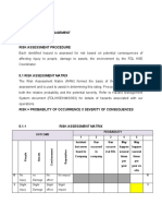 Fiddil Risk Assessment