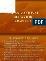 Organizational Beh-Chapter 1