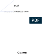 Canon Ir1018, Ir1019, Ir1022, Ir1023 Series Service Manual