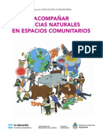 Acompanar Ciencias Naturales en Espacios Comunitarios