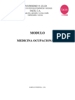 Modulo Medicina Ocupacional I - Dra. Marvenis DíazDe Valecillos-Dra. María Alix DávilaDe Vivas - Universidad Del Zulia 2021