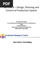 Lecture - Scheduling