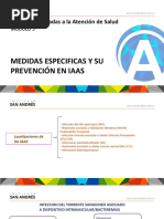 Módulo 5-MEDIDAS ESPECIFICAS Y SU PREVENCIÓN EN IAAS