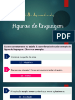 Figuras de Linguagem - Ativ. de Fixação 1 - Batalha Das Coordenadas - LP