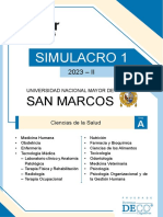 SIMULACRO 1 - Area A