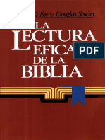 La Lectura Eficaz de La Biblia, Gordon D. Fee y Douglas Stuart P 34-64