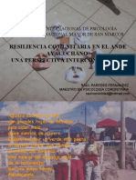 Resiliencia Ande Ayacuchano