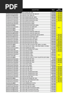 Price List Bazaar 8-9 Des 2022