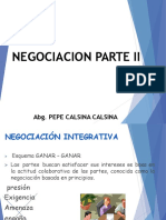 Negociacion Integrativa Parte Ii-Novena Sesion