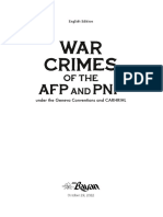 War Crimes: AFP PNP