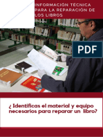 Información Técnica para La Reparación de Los Libros