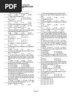 General Mathematics Multiple Choice Questions