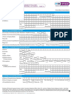 Claim Form For Health Insurance Policies Other Than Travel and Personal Accident - Part A