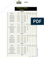 Planilha de Treino Semana 1