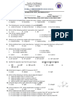 Summative Test 2 (Grade 7 - Q3)